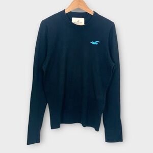 Hollister Navy Blue Crewneck Sweater